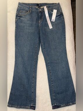 a.n.a Women's Flare Jeans - Blue Wash